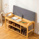 Wooden Bench With Storage